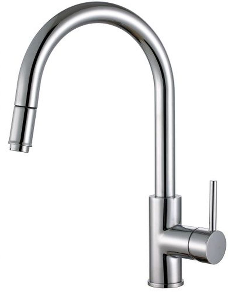 Alveus Delos grifo de cocina de pie acero inoxidable 1129023