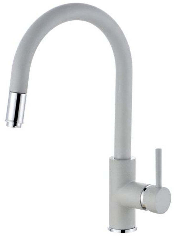 Alveus Delos grifo de cocina de pie grafito/gris 1129019