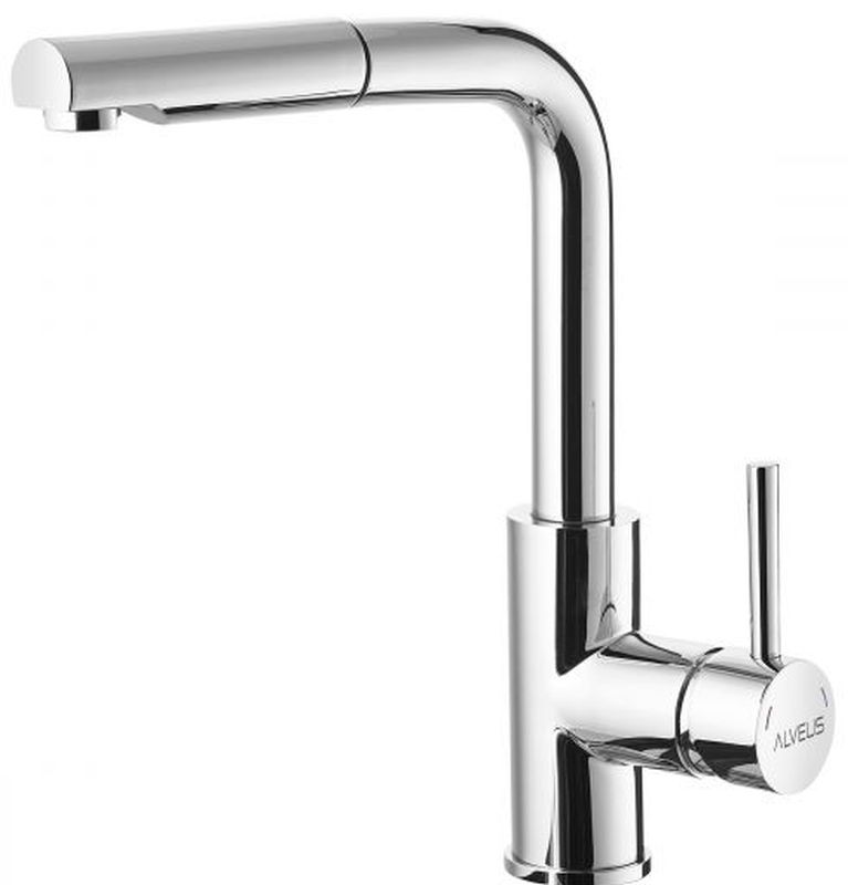 Alveus Siros grifo de cocina de pie cromo 1129047