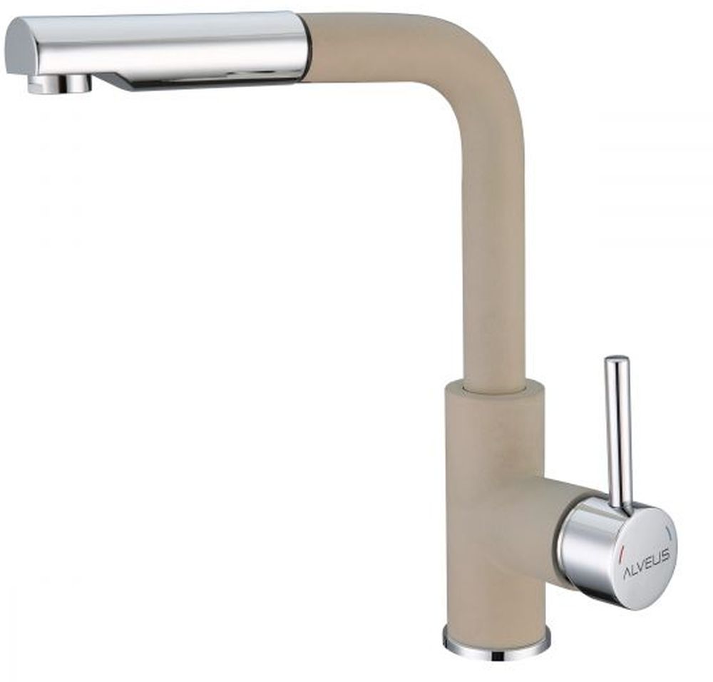 Alveus Siros grifo de cocina de pie beige 1129045