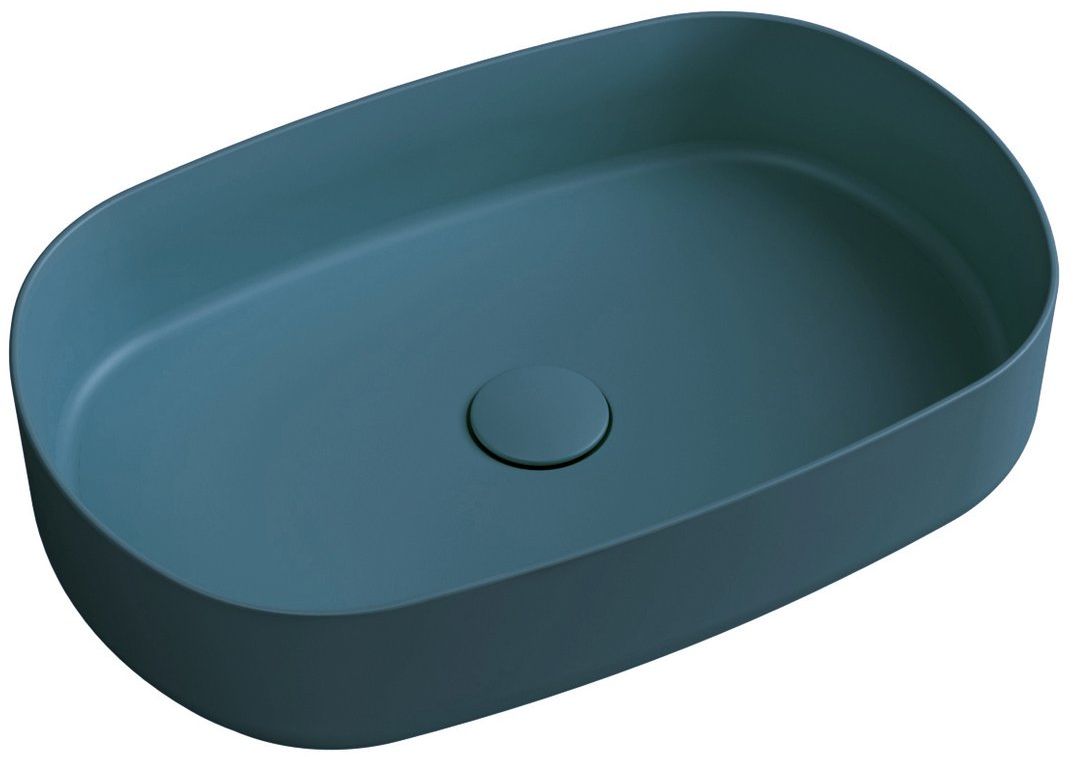 Isvea Infinity lavabo 55x36 cm oval sobre encimera 10NF65055-2P