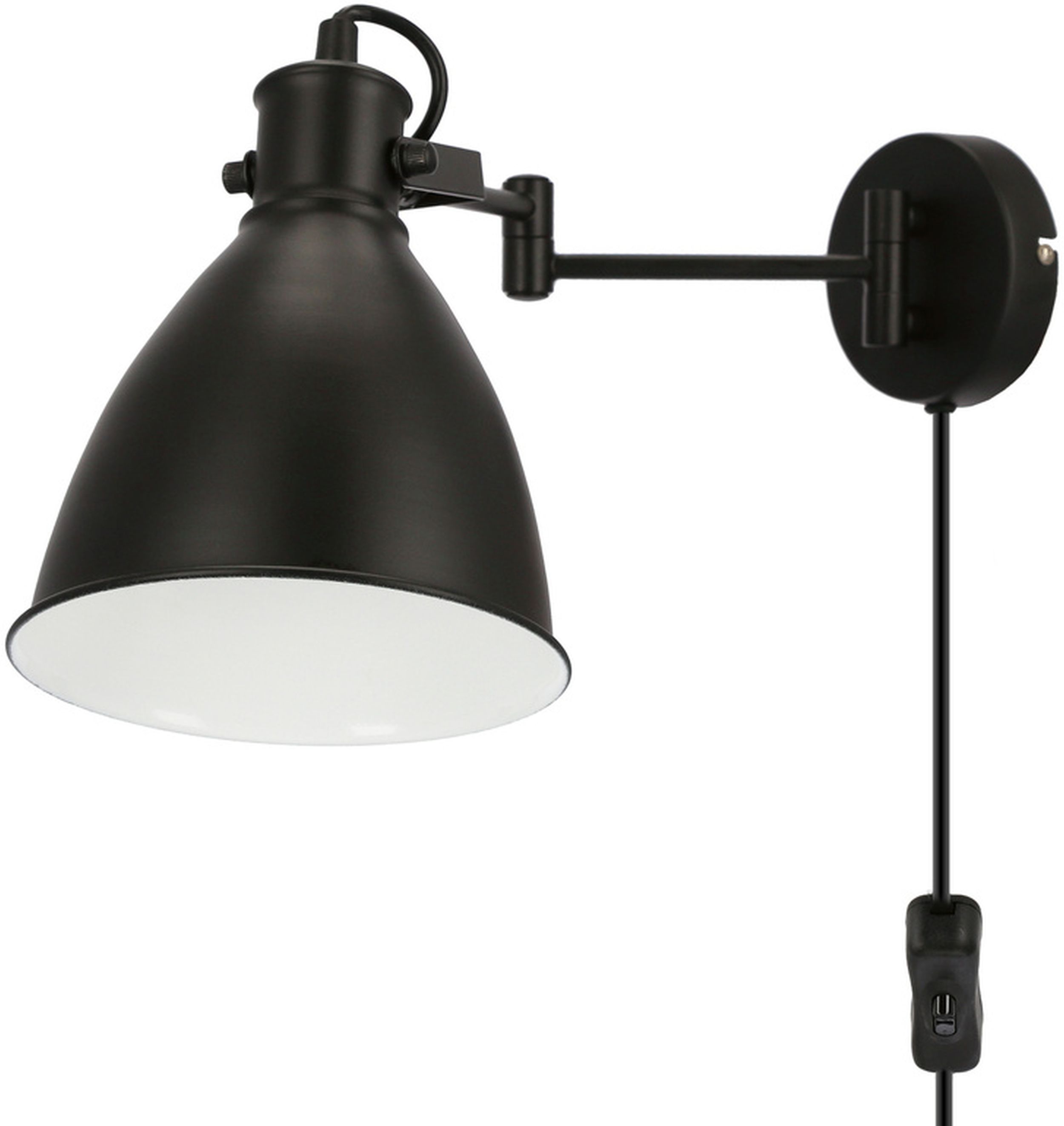 Candellux Espera lámpara de pared 1x40 W blanco-negro 21-85238