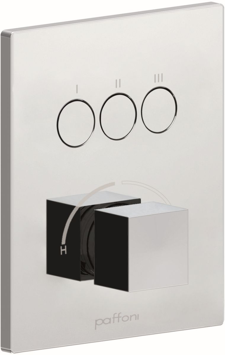 Paffoni Elle grifo de bañera y ducha empotrado cromo CPM519CR