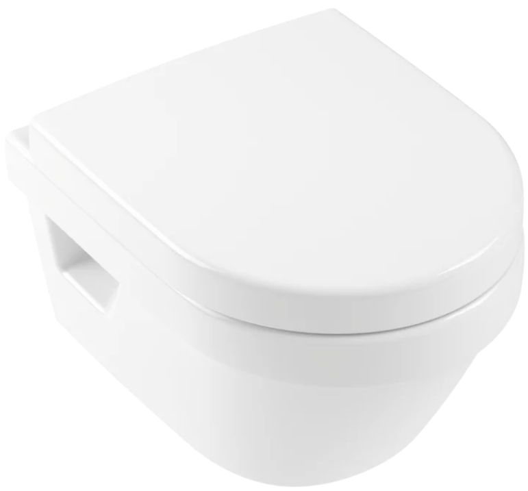 Villeroy & Boch Architectura conjunto combi-pack con tapa suspendido sin reborde blanco 4687HR01