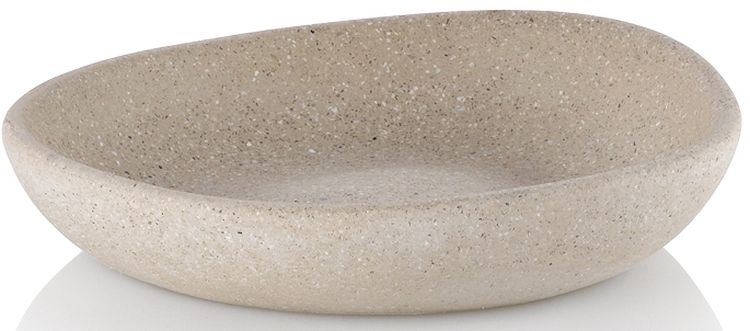 Kela Roda jabonera sin soporte beige 23678