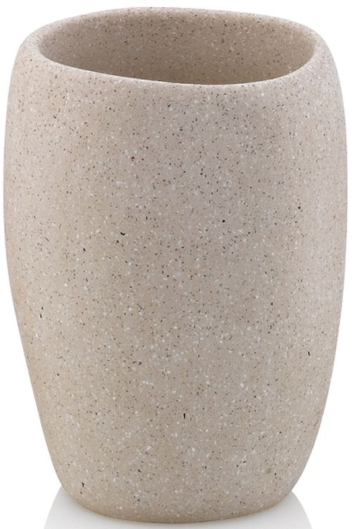 Kela Roda vaso para cepillos de dientes beige 23679