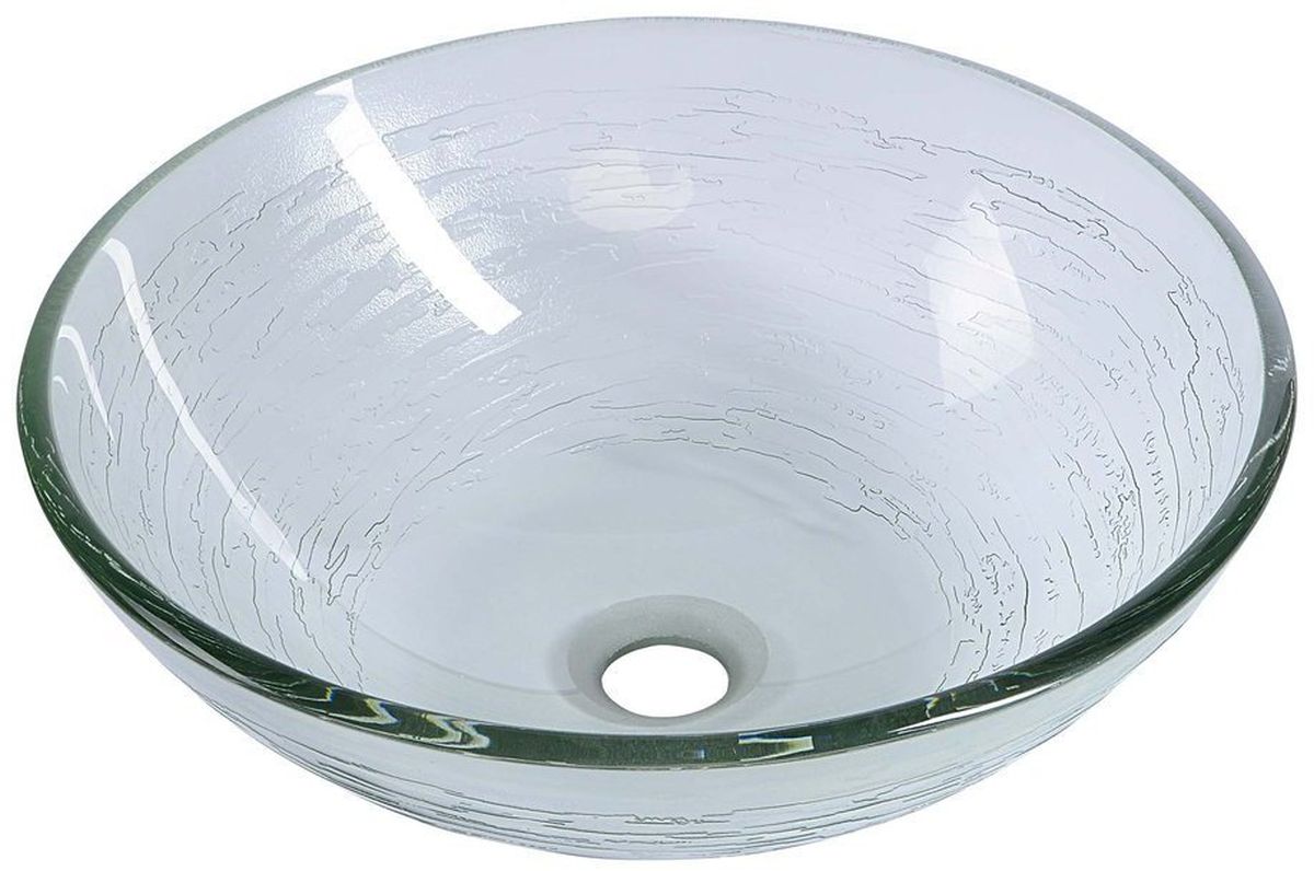 Sapho Beauty lavabo 42x42 cm circular sobre encimera 2501-18