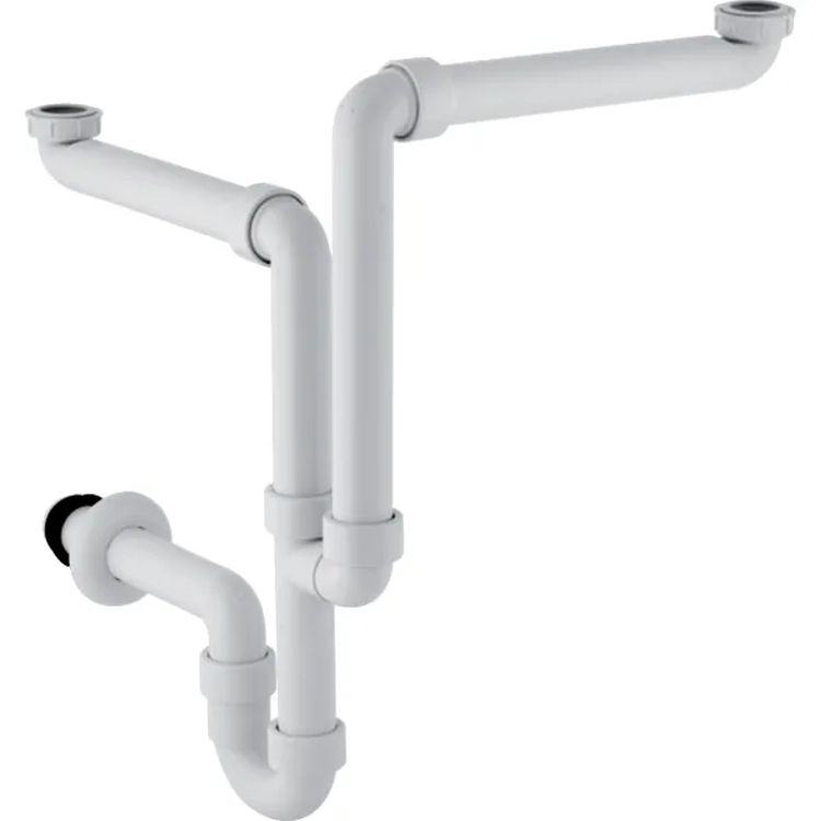 Geberit sifón de lavabo tubular blanco 151.114.11.1