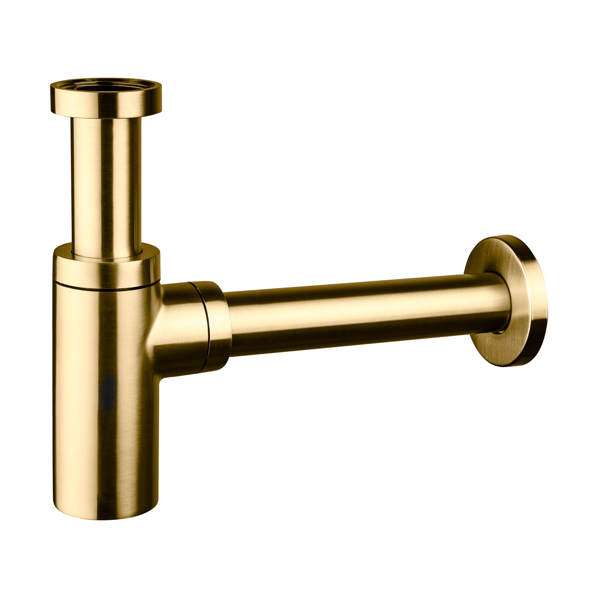 Oltens Hervik sifón de lavabo botella oro cepillado 02600810