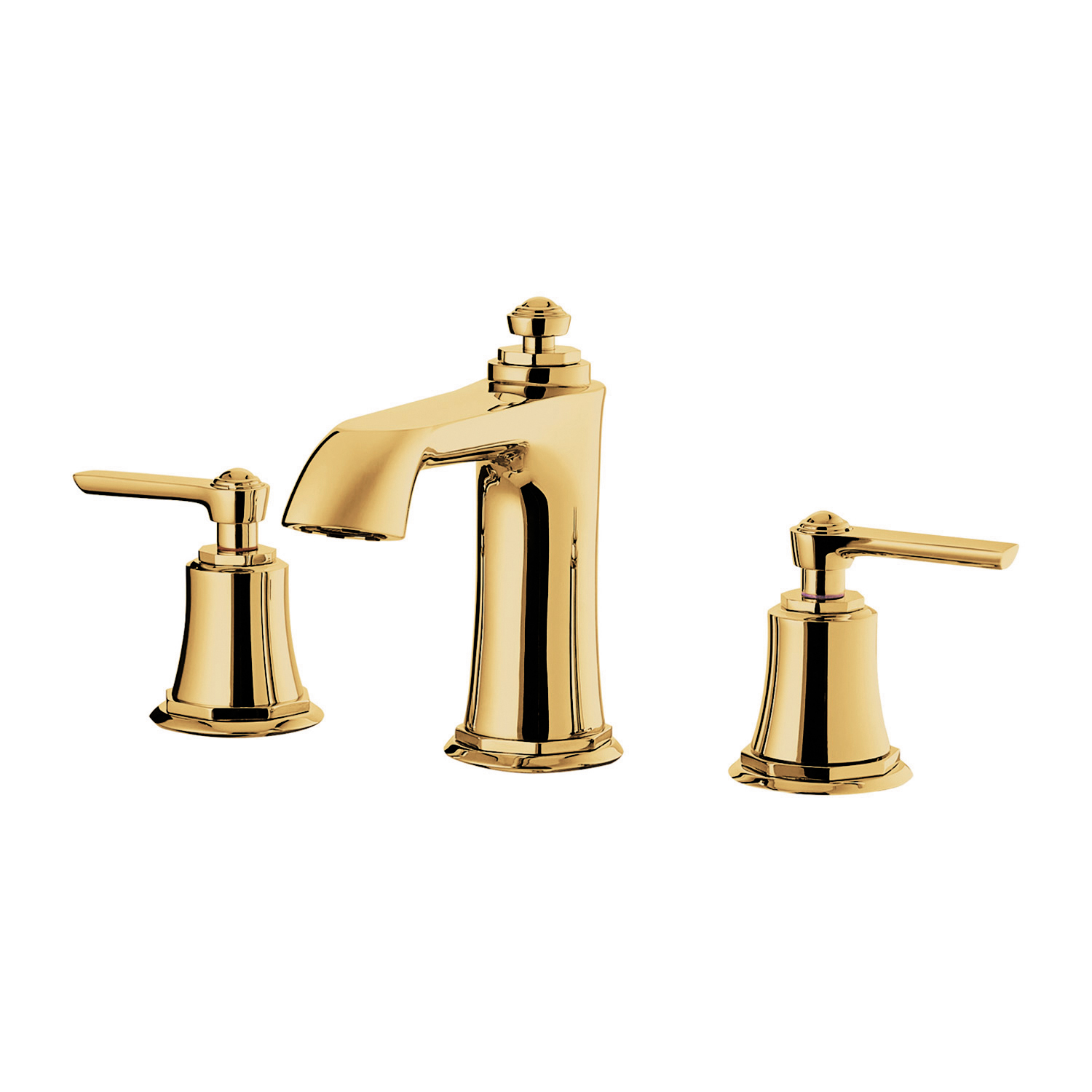 Omnires Armance grifo para lavabo de pie oro AM5214GL