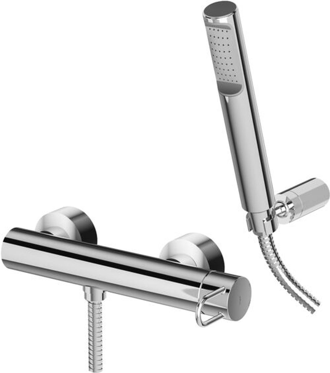 Paffoni Joker grifo para ducha a pared cromo JK168DCR