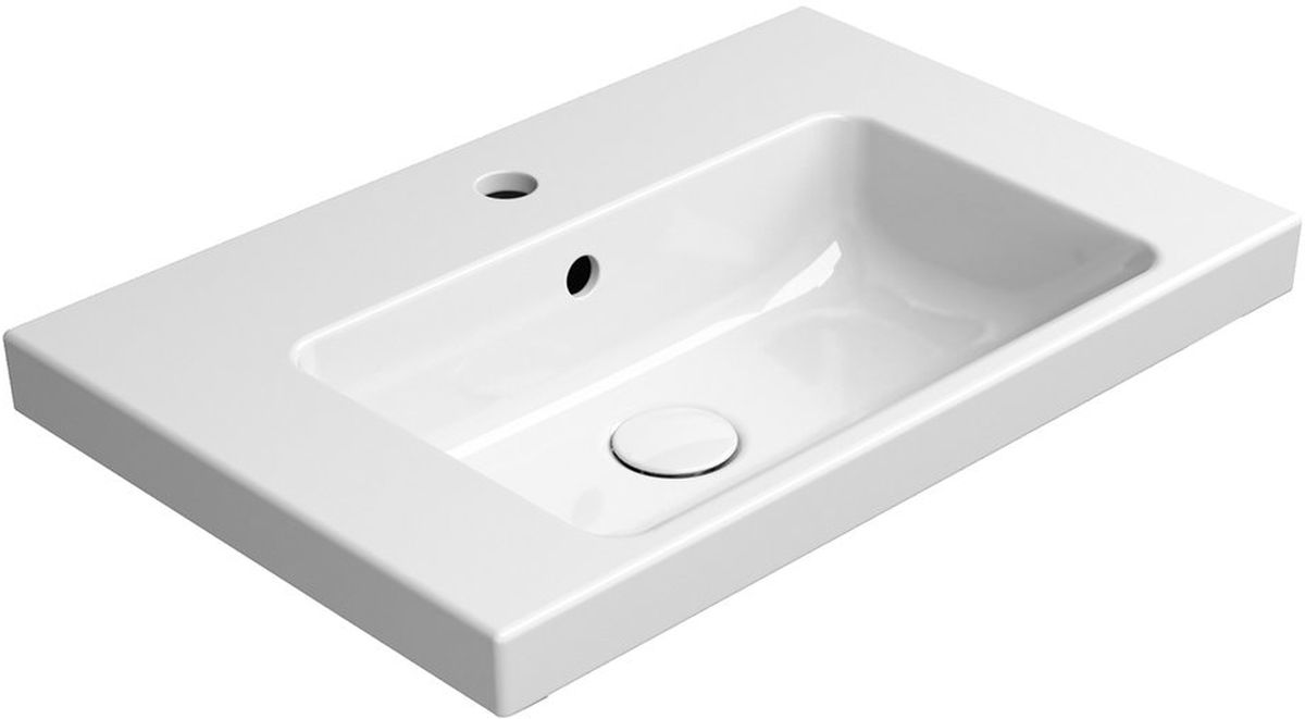 GSI Norm lavabo 60x40 cm rectangular clásico blanco 8636111