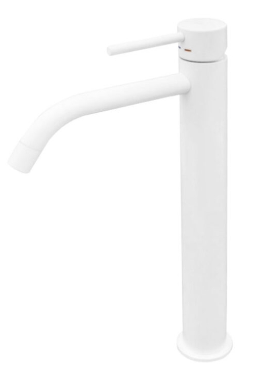 Paffoni Light grifo para lavabo de pie blanco LIG081BO