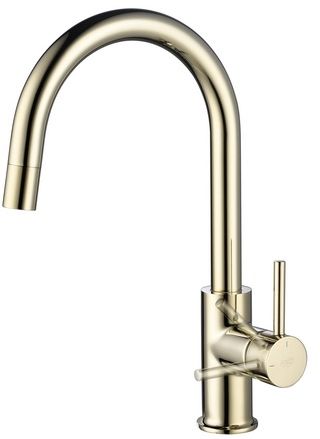 Blue Water Plaza grifo de cocina de pie oro/oro arcaico 5901730615807