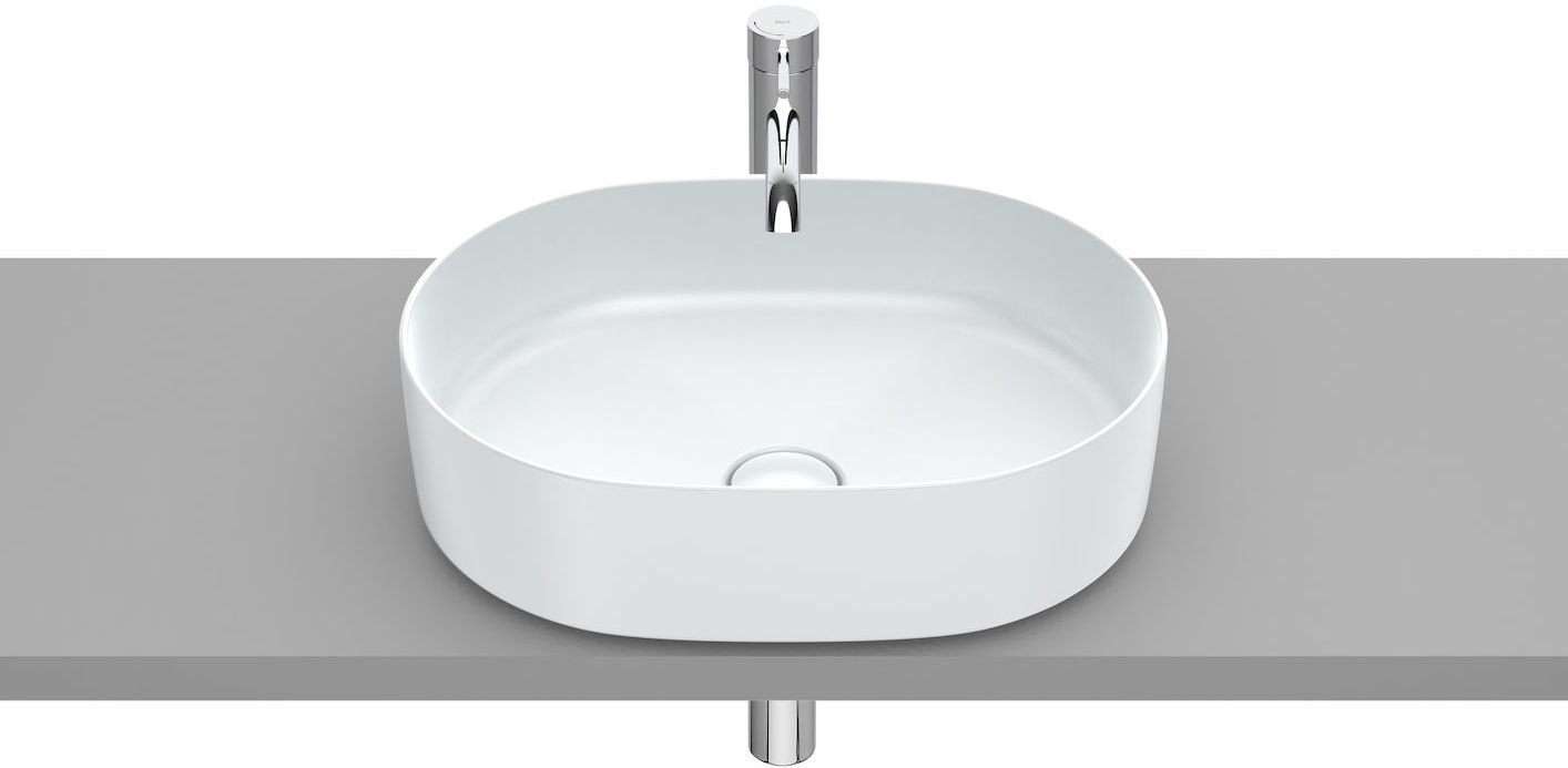 Roca Inspira lavabo 50x37 cm oval sobre encimera A327520630