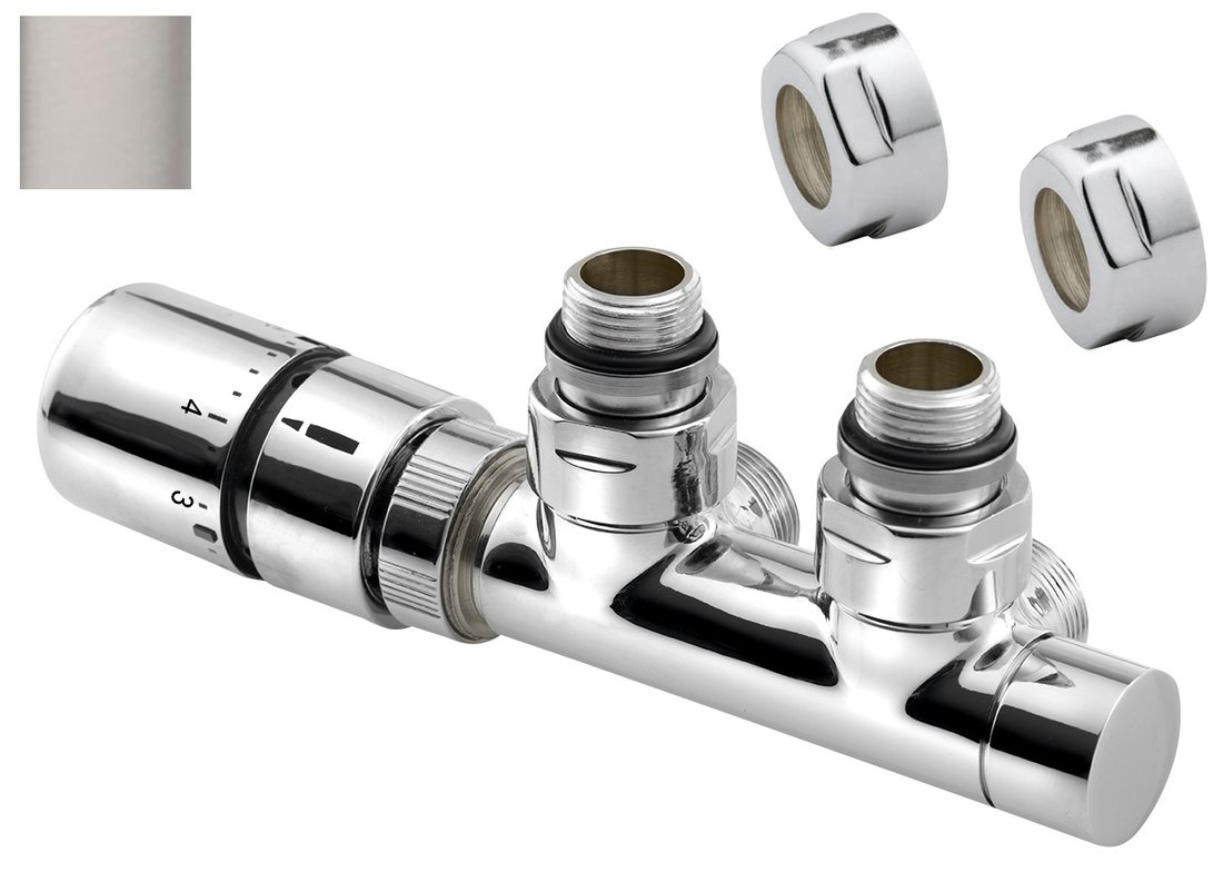 Sapho Twin kit termostato cromo CP3525S