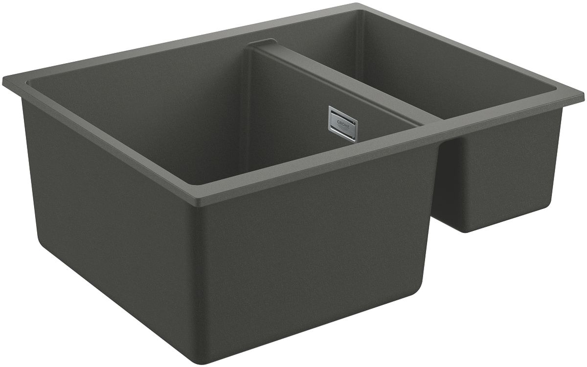 Grohe K500 zlewozmywak granitowy 55,5x46 cm szary/grafitowy/onyx 31648AT0