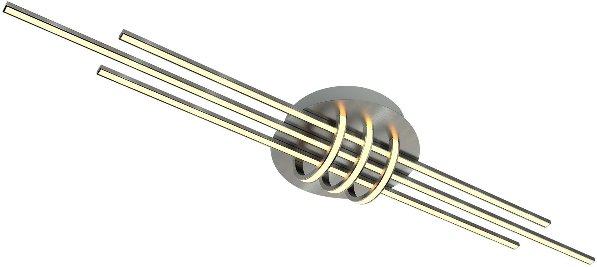 Apeti Naksos lámpara de techo 1x40 W satinado-níquel A0018-160
