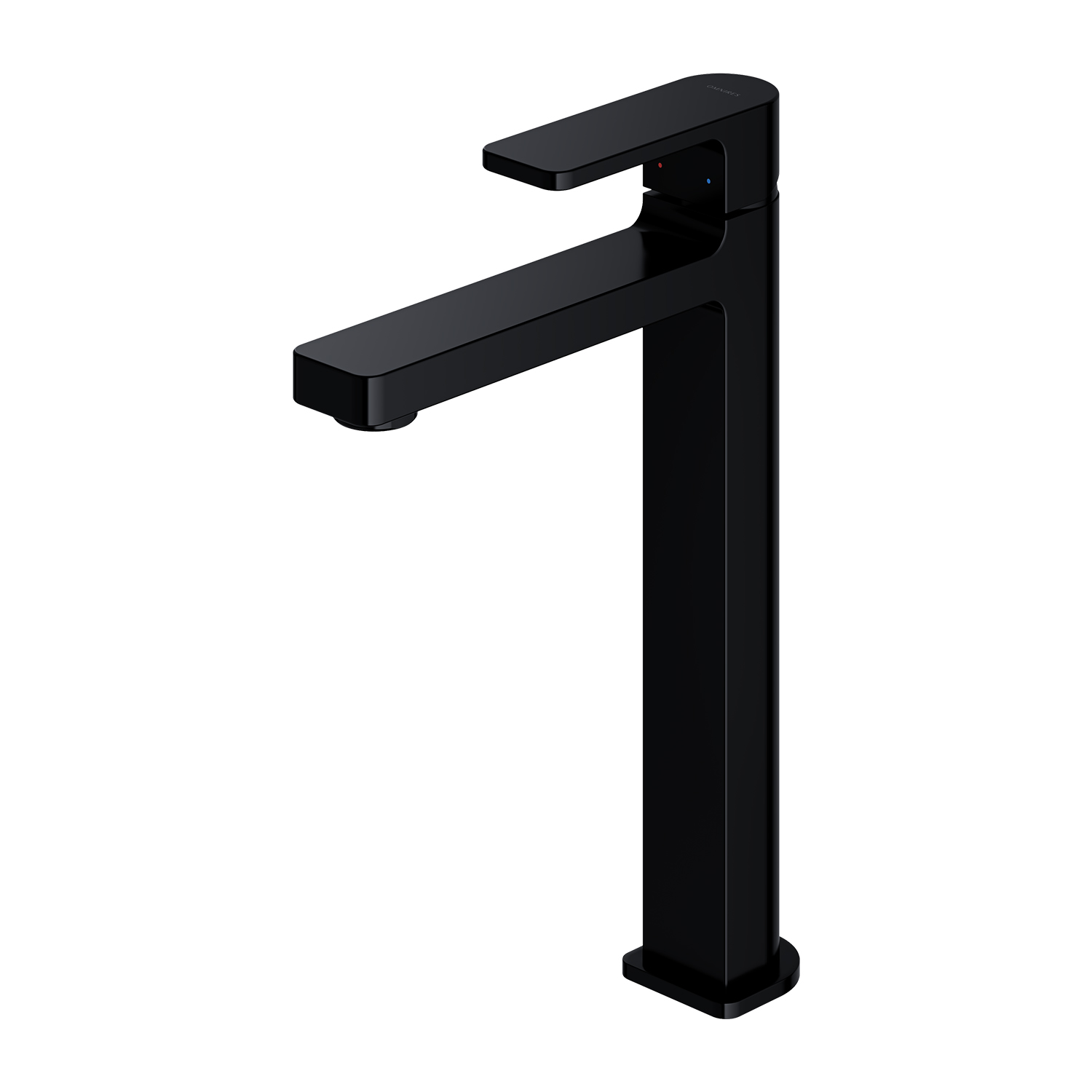 Omnires Baretti grifo para lavabo de pie negro BA7812BL