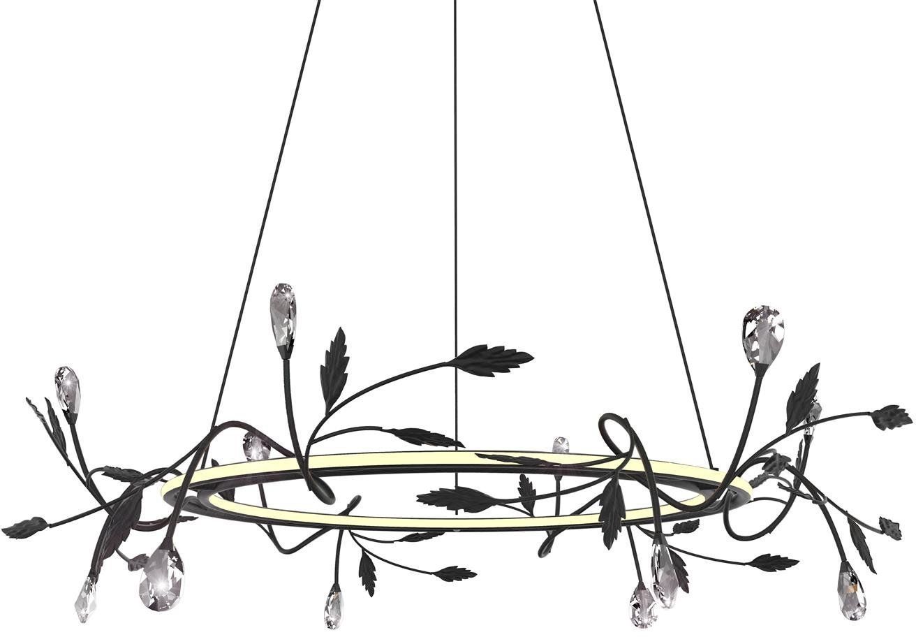 Apeti Giaros lámpara colgante 1x36 W negro A0028-320