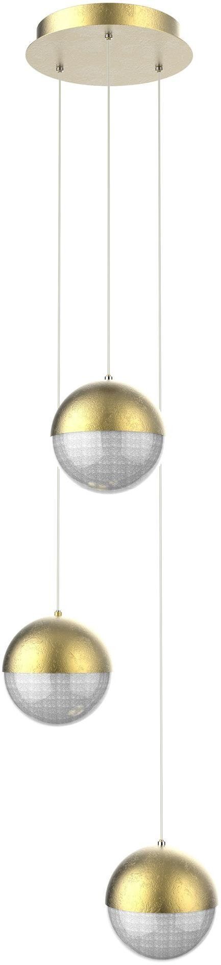 Apeti Furni lámpara colgante 3x5 W oro A0031-331