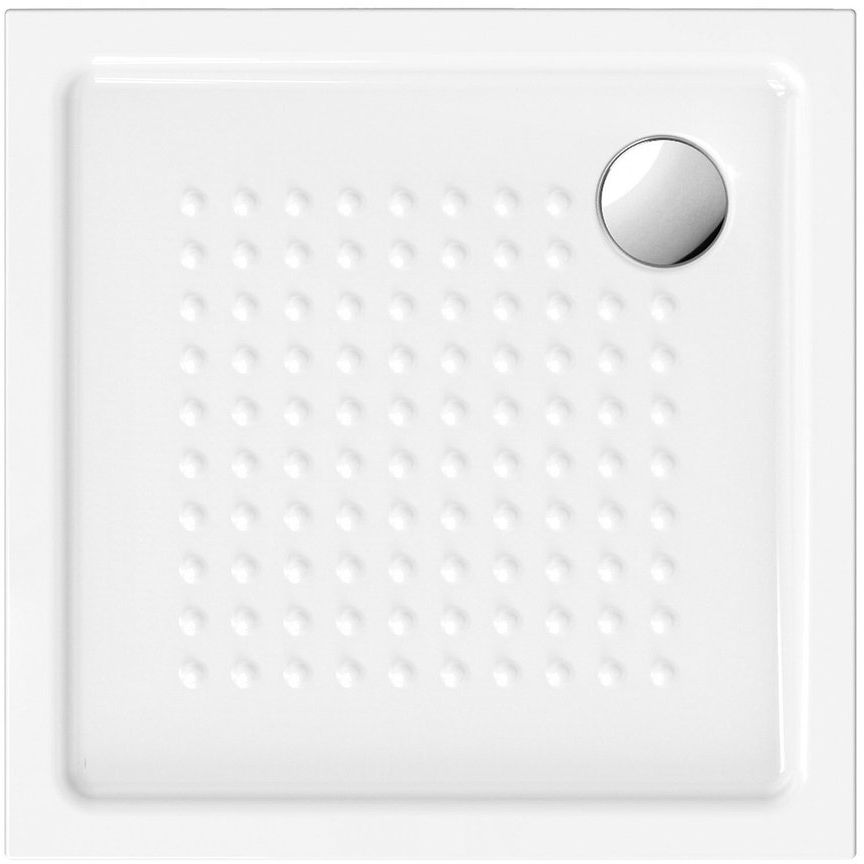 GSI Extra Flat plato de ducha cuadrado 80x80 cm 438411
