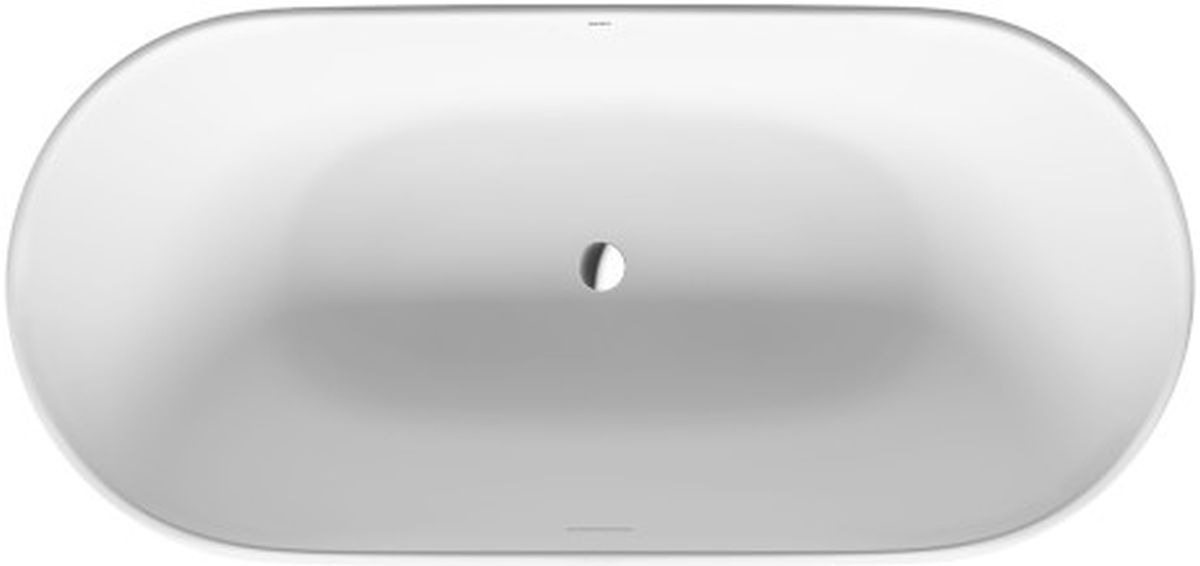 Duravit Luv bañera exenta 160x75 cm oval blanco 700461000000000
