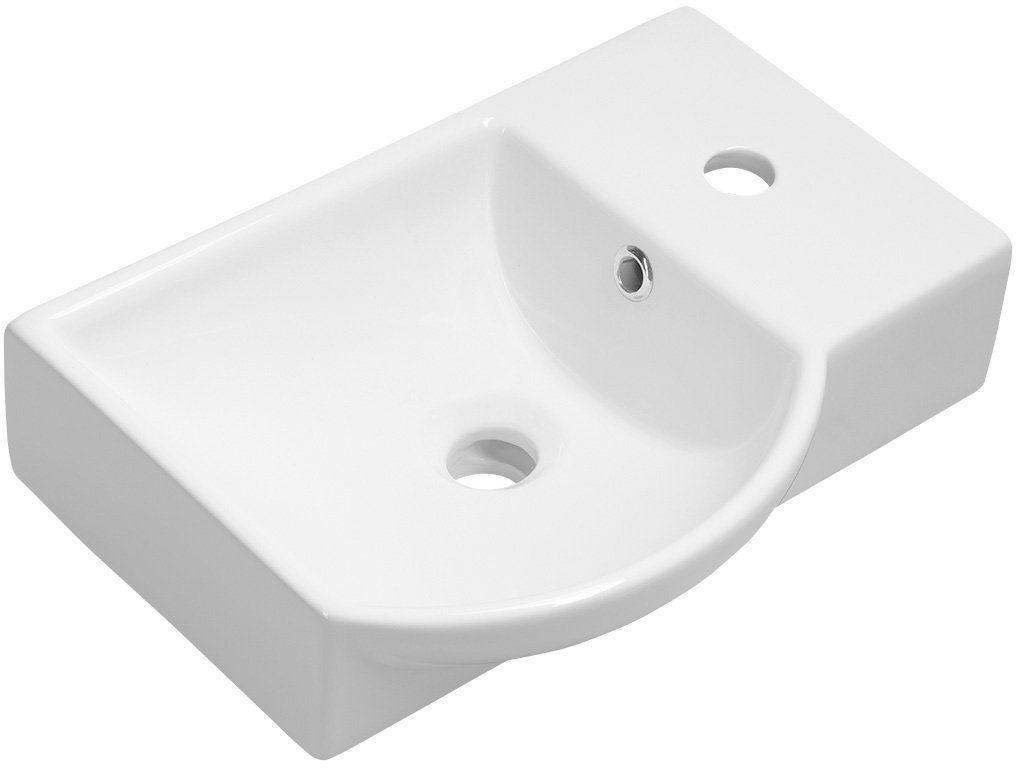 Sapho Small lavabo 45x32 cm clásico blanco 4079