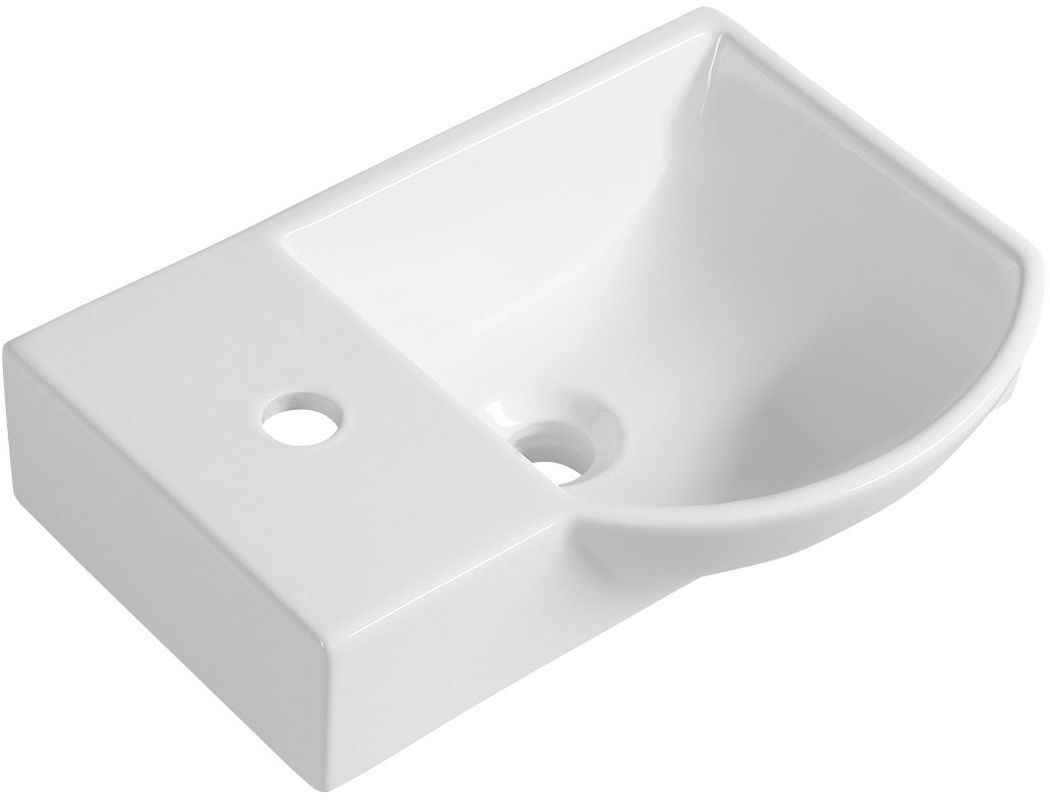 Sapho Small lavabo 45x32 cm clásico blanco 4779