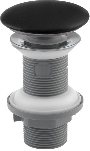 Isvea tapón para lavabo negro 38TP0163I