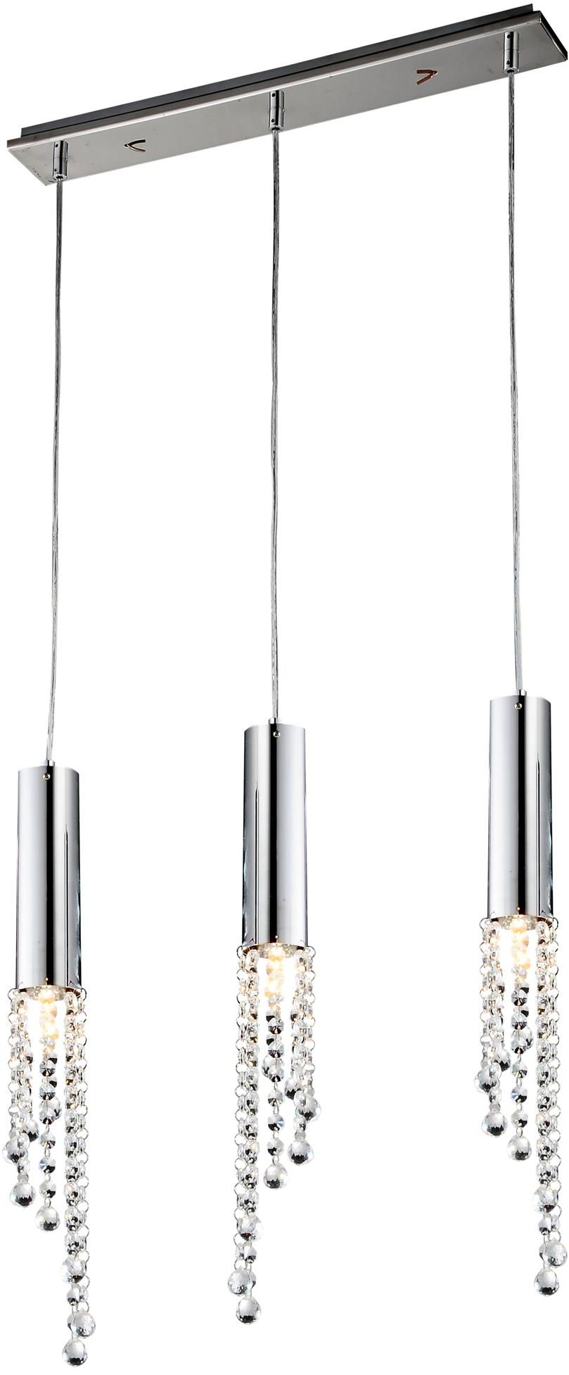 Candellux Duero lámpara colgante 3x3 W cromo 33-25272-Z