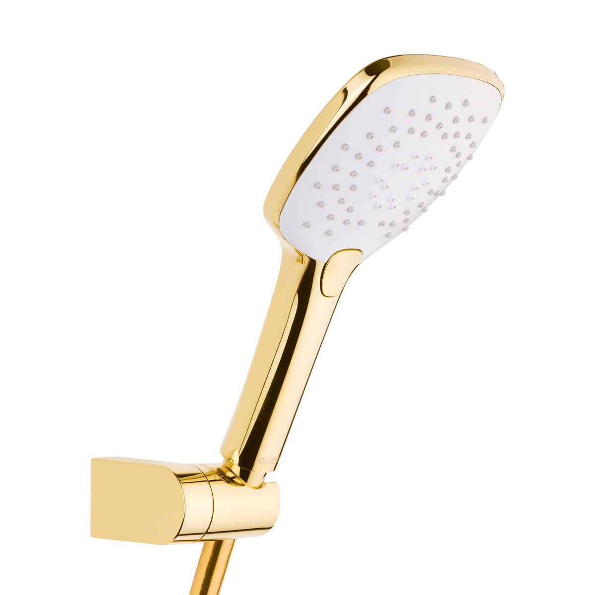 Conjunto alcachofa de ducha Oltens Driva EasyClick 37105800, soporte de ducha Oltens Gide 37402800, 37200800