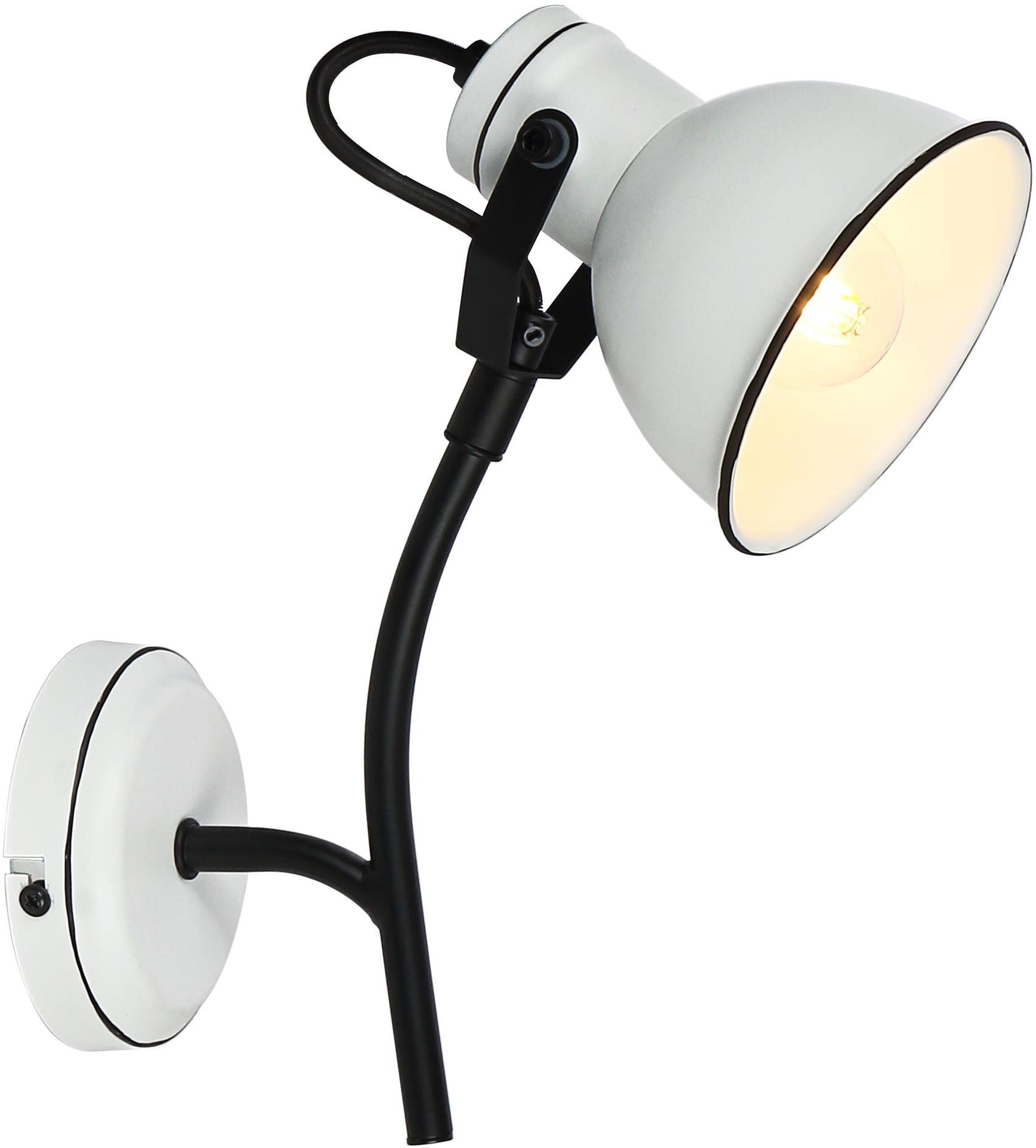 Candellux Zumba lámpara de pared 1x40 W blanco-negro 91-72122