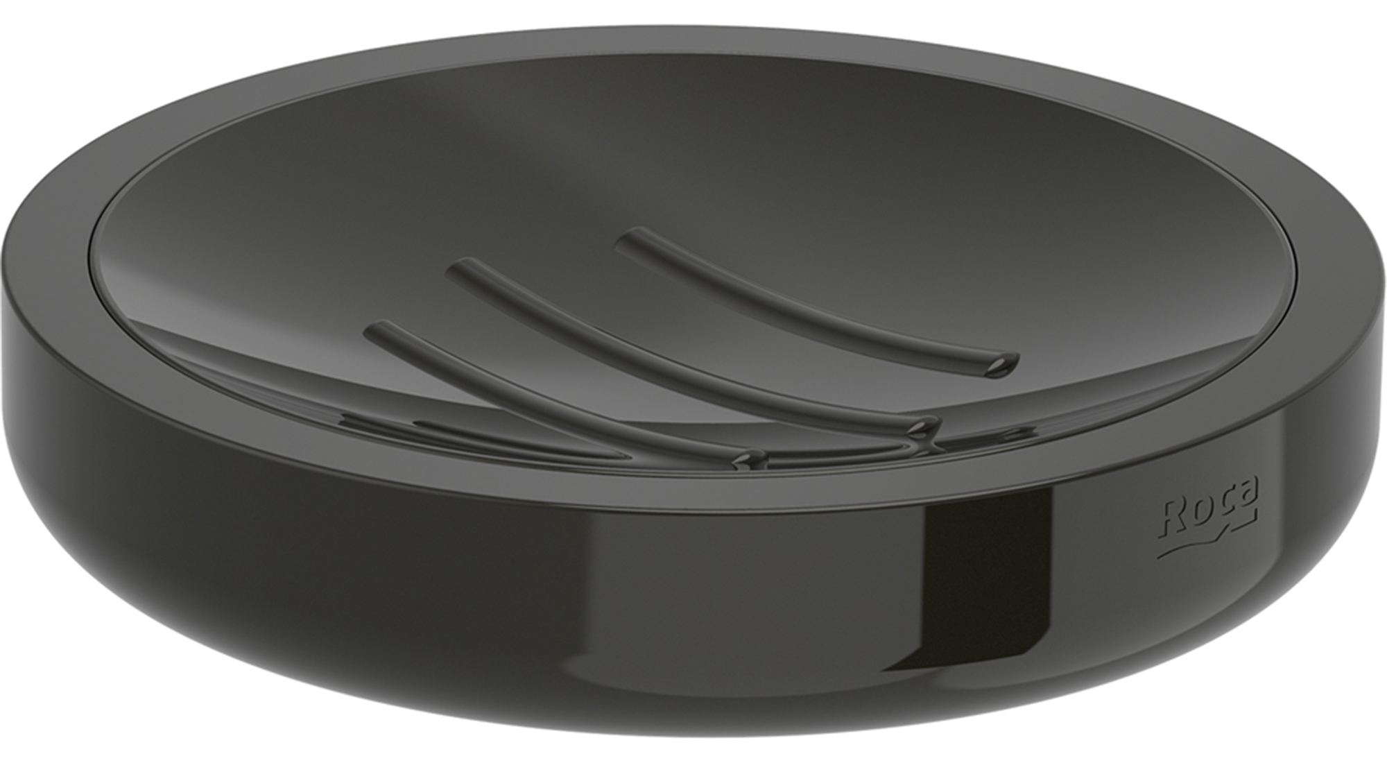 Roca Tempo jabonera sin soporte negro A817024CN0