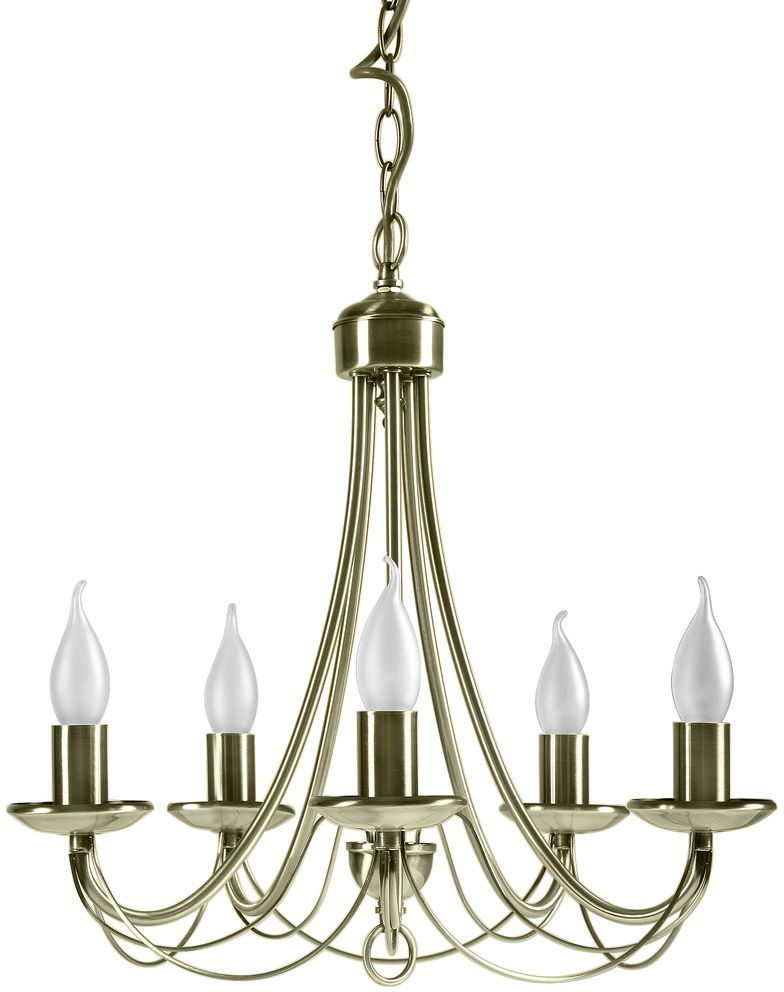 Candellux Muza lámpara colgante 5x40 W pátina 35-69170