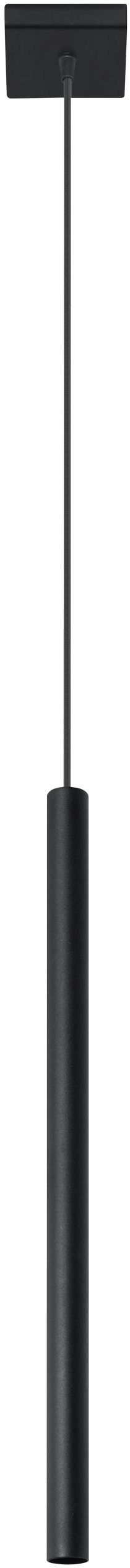 Sollux Lighting Pastelo lámpara colgante 1x40 W negro SL.0469