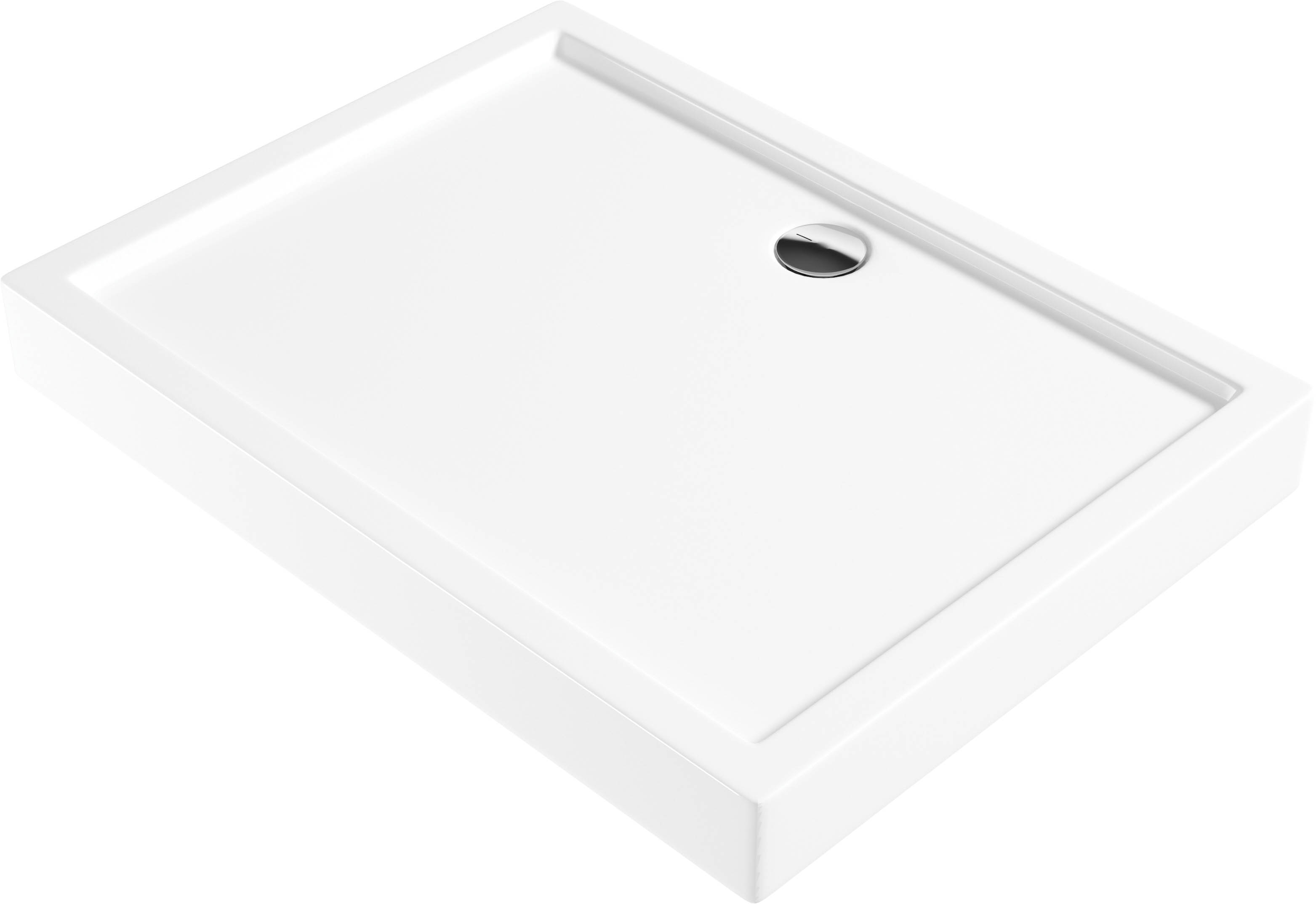 Deante Jasmin plato de ducha rectangular 120x80 cm blanco KTJ_044B