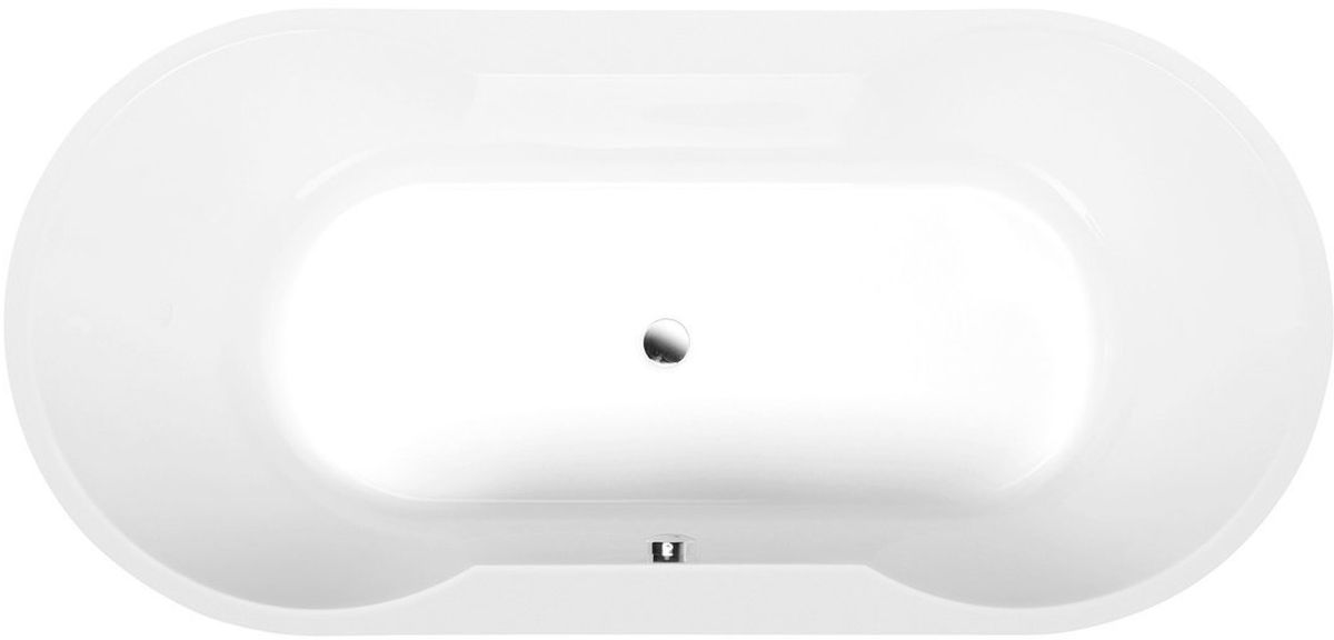 Polysan Io bañera ovalada 180x85 cm oval blanco 16611
