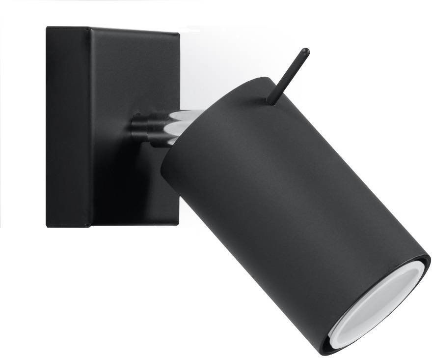 Sollux Lighting Ring lámpara de pared 1x40 W negro SL.0091