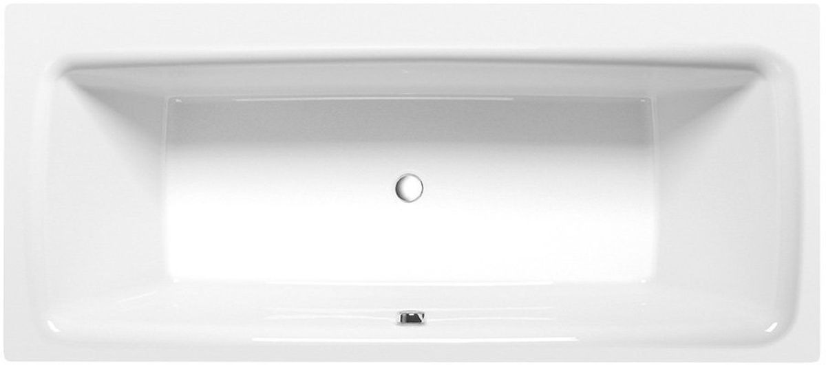 Polysan Kvadra bañera rectangular slim 180x80 cm blanco 17611S