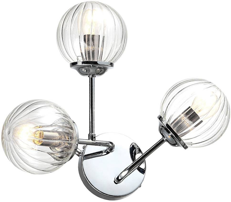 Candellux Best lámpara de pared 3x40 W cromo 23-72849