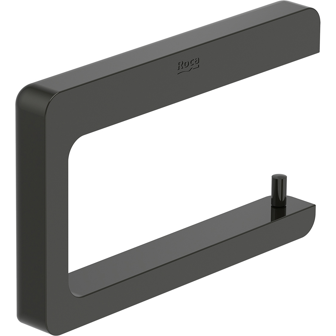 Roca Tempo portarrollos de papel higiénico negro A817034CN0