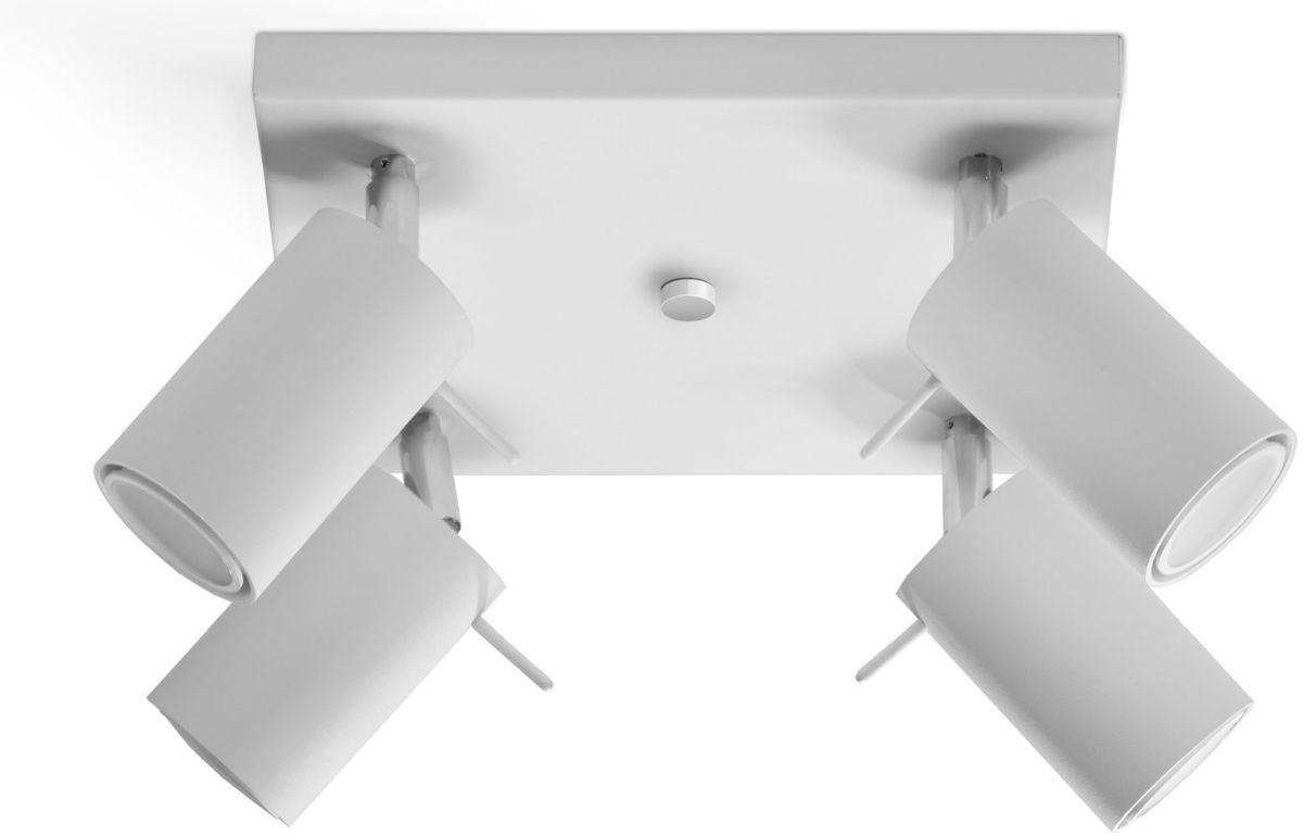 Sollux Lighting Ring lámpara de techo 4x40 W blanco SL.0090