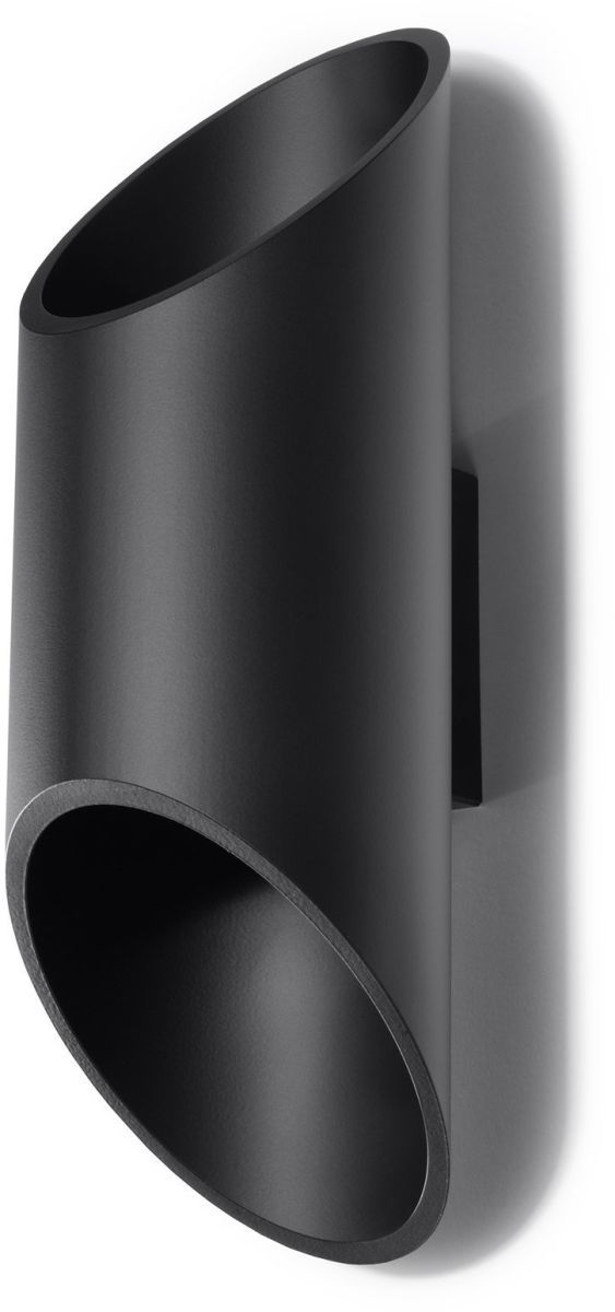 Sollux Lighting Penne lámpara de pared 1x40 W negro SL.0114
