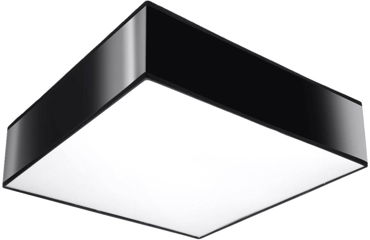 Sollux Lighting Horus plafón 2x60 W negro SL.0136