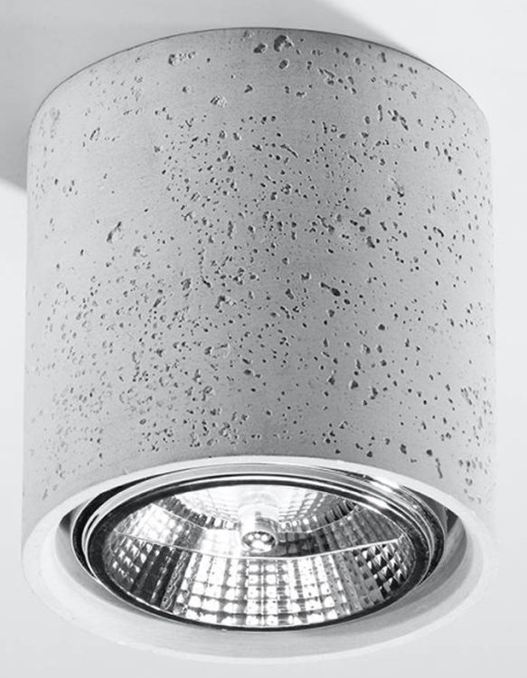 Sollux Lighting Cullo lámpara de techo 1x40 W gris SL.0645