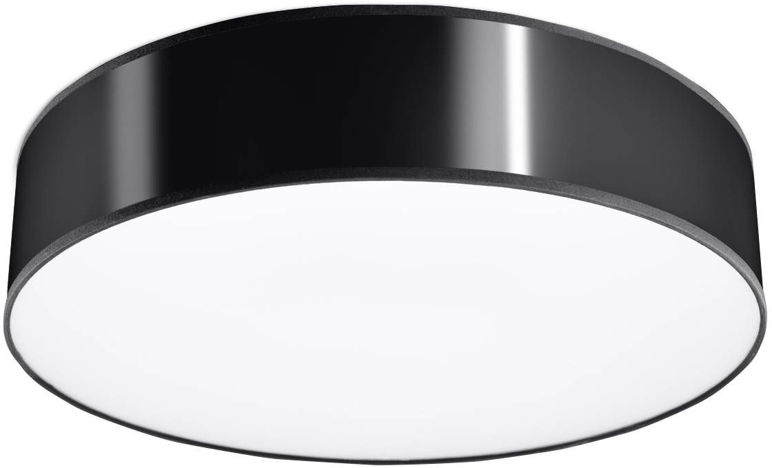Sollux Lighting Arena plafón 3x60 W negro SL.0124