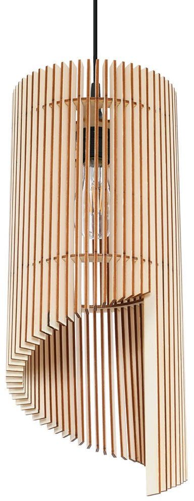 Sollux Lighting Alexia lámpara colgante 1x60 W madera SL.0640