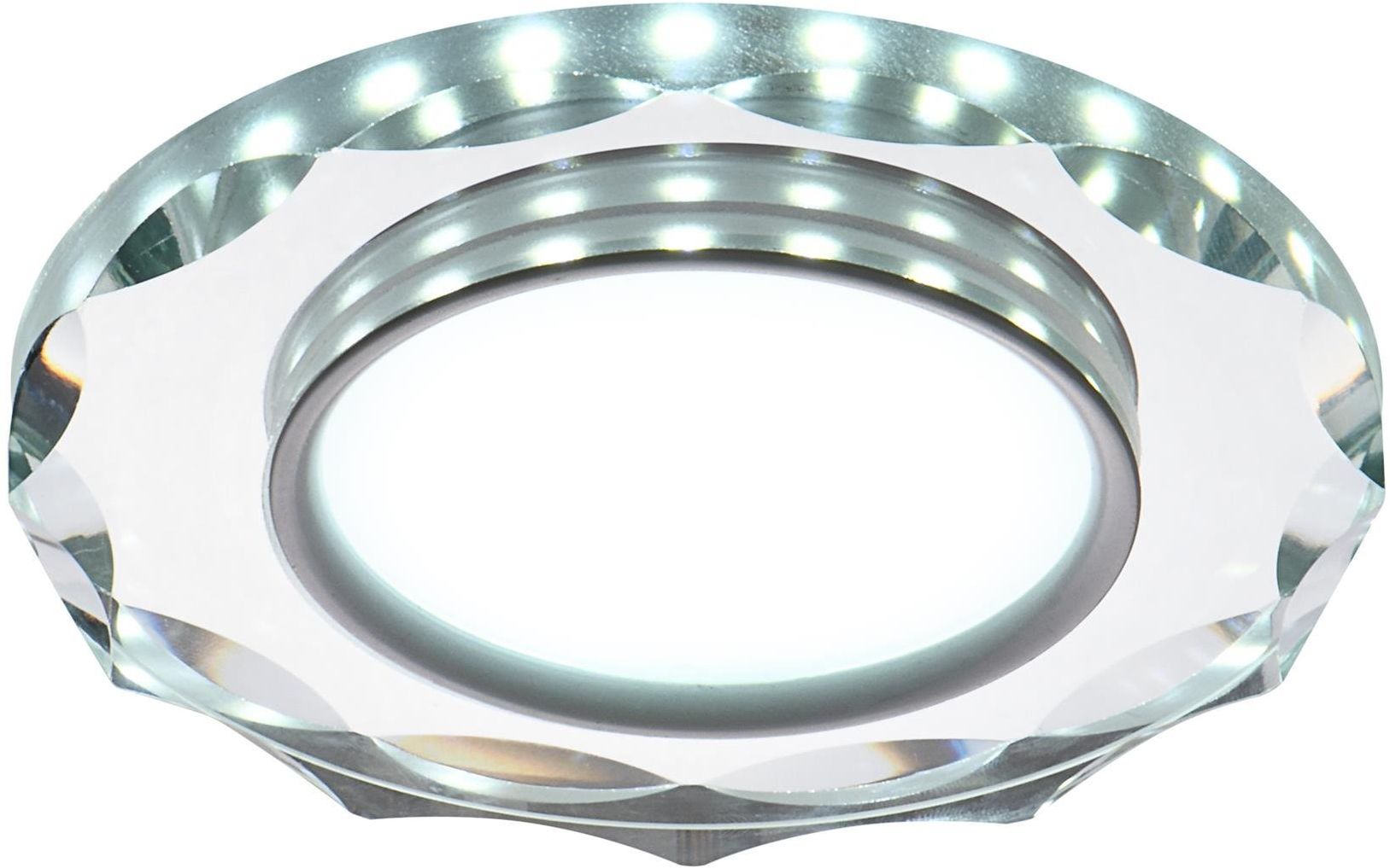 Candellux SSP lámpara empotrada 1x8 W cromo-transparente 2263939