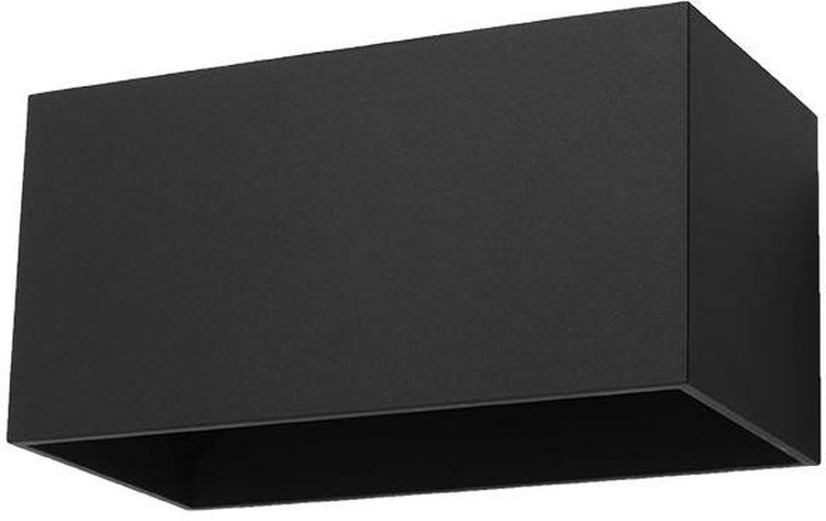 Sollux Lighting Quad Maxi lámpara de pared 2x40 W negro SL.0527